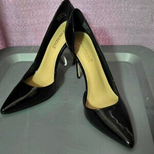 Shoe Dazzle Black Patent Leather Shoes. Size 10.